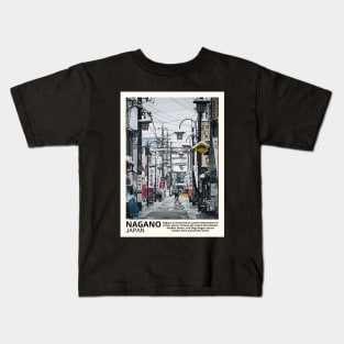 Nagano Japan Kids T-Shirt